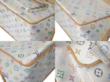 Load image into Gallery viewer, 極美品 LOUIS VUITTON ルイヴィトン モノグラムマルチカラー サテン アベリア ハンドバッグ M92936 サテン ウッド 中古 4c073977