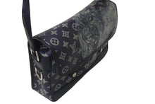 Load image into Gallery viewer, LOUIS VUITTON ルイヴィトン ショルダーバッグ サバンナPM チャップマンブラザーズ M54248 ネイビー シルバー金具 美品 中古 4c073982