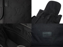 Load image into Gallery viewer, 極美品 LOUIS VUITTON ルイヴィトン トリヨンモノグラム レザー クリストファーPM M20899 ブラック 中古 4c073983