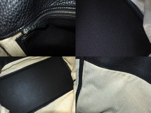 激レア HERMES エルメス ハンドバッグ バーキン50 トゴ □K刻印 ブラック シルバー金具 美品 中古 4c073985