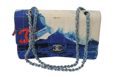 CHANEL シャネル A18987 激レア サーフライン マトラッセチェーンショルダーバッグ 中古 4c073986