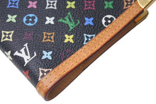 Load image into Gallery viewer, LOUIS VUITTON ルイヴィトン 手帳カバー システム手帳 アジェンダPM R20895 モノグラムマルチカラー ノワール 美品 中古 4c073993