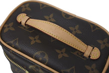 Load image into Gallery viewer, 極美品 LOUIS VUITTON ルイヴィトン ニース ナノ バニティバッグ ハンドバッグ M44936 モノグラム ブラウン 中古 4c073994