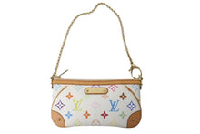 Load image into Gallery viewer, LOUIS VUITTON ルイヴィトン ポシェット ミラMM アクセサリーポーチ M60096 モノグラム マルチカラー ホワイト 美品 中古 4c073997