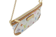 Load image into Gallery viewer, LOUIS VUITTON ルイヴィトン ポシェット ミラMM アクセサリーポーチ M60096 モノグラム マルチカラー ホワイト 美品 中古 4c073997