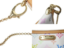 Load image into Gallery viewer, LOUIS VUITTON ルイヴィトン ポシェット ミラMM アクセサリーポーチ M60096 モノグラム マルチカラー ホワイト 美品 中古 4c073997