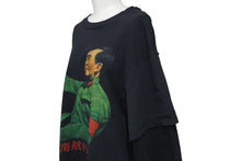 Load image into Gallery viewer, Enfants Riches Deprimes ERD プリント ロングスリーブ 長袖シャツ ブラック サイズL 美品 中古 4c074000