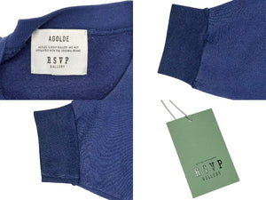 RSVP アールエスブイピー ヴィンテージ ナイキ トレーナー スウェットシャツ A1037 ネイビー マルチカラー 美品 中古 4c074025