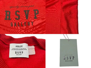 RSVP アールエスブイピー ヴィンテージ ナイキ トレーナー スウェットシャツ A1037 レッド ブラック サイズL 美品 中古 4c074026