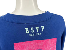 Load image into Gallery viewer, RSVP アールエスブイピー ヴィンテージ ナイキ トレーナー スウェットシャツ A1035 ブルー ピンク サイズM 美品 中古 4c074041