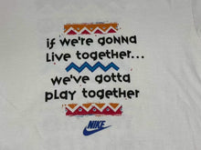 Load image into Gallery viewer, RSVP アールエスヴィーピー VINTAGE ヴィンテージ 90&#39;s NIKE ナイキ Tシャツ A1036 サイズM プリント ホワイト 美品 中古 4c074083