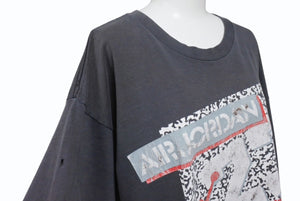 RSVP アールエスヴィーピー VINTAGE ヴィンテージ NIKE ナイキ 90's 銀タグ "AIR JORDAN 23" セメント Tシャツ ブラック サイズL 美品 中古 4c074091