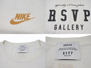 RSVP アールエスヴィーピー VINTAGE ヴィンテージ NIKE ナイキ 90's 銀タグ "AIR JORDAN" ジャンプマン Tシャツ ホワイト サイズL 美品 中古 4c074092