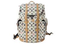 Load image into Gallery viewer, 新品同様 LOUIS VUITTON ルイヴィトン モノグラムクラギー クリストファー MM バッグパック タイラーザクリエイター M25240 リュック マルチカラー カーフスキン 中古 4c074101