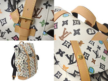 Load image into Gallery viewer, 新品同様 LOUIS VUITTON ルイヴィトン モノグラムクラギー クリストファー MM バッグパック タイラーザクリエイター M25240 リュック マルチカラー カーフスキン 中古 4c074101