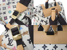 Load image into Gallery viewer, 新品同様 LOUIS VUITTON ルイヴィトン モノグラムクラギー クリストファー MM バッグパック タイラーザクリエイター M25240 リュック マルチカラー カーフスキン 中古 4c074101