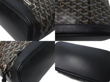 Load image into Gallery viewer, GOYARD ゴヤール アルパン バックパックMM リュック ALPIN2MMLTY01CL01P ブラック PVC レザー シルバー金具 美品 中古 4c074104