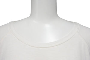KAPITAL キャピタル RINGER 長袖 Tシャツ ロングスリーブ サイズ 4 EK-859 スマイル コットン ホワイト イエロー 白 美品 中古 4c074204