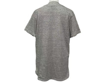 Load image into Gallery viewer, CHROME HEARTS クロムハーツ ベースボールシャツ サイズS クロスボールボタン レザーロゴパッチ グレー シルバー925 美品 中古 4c074111