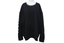 Load image into Gallery viewer, CHROME HEARTS クロムハーツ スウェットシャツ トレーナー サイズXL ネックロゴ アームプリント 新型 美品 中古 4c074119