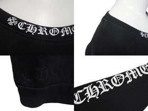CHROME HEARTS クロムハーツ スウェットシャツ トレーナー サイズXL ネックロゴ アームプリント 新型 美品 中古 4c074119