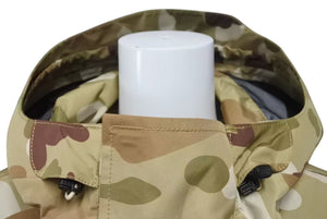 A BATHING APE × ALPHA INDUSTRIES アベイシングエイプ アルファ 20AW Ecwcs 3 Layer ジャケット カモフラ カーキ ポリエステル 001HJG731909X サイズM 美品 中古 4c074136