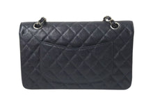 Load image into Gallery viewer, 極美品 CHANEL シャネル マトラッセ25 チェーンショルダーバッグ ココマーク 5番台 キャビアスキン ブラック シルバー金具 中古 4c074154