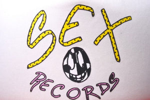極美品 CHROME HEARTS クロムハーツ MATTY BOY マッティボーイ メッシュキャップ SEX RECORDS 帽子 サイズOS レッド 中古 4c074164