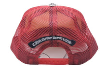 Load image into Gallery viewer, 極美品 CHROME HEARTS クロムハーツ MATTY BOY マッティボーイ メッシュキャップ SEX RECORDS 帽子 サイズOS レッド 中古 4c074164
