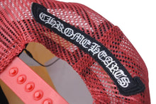 Load image into Gallery viewer, 極美品 CHROME HEARTS クロムハーツ MATTY BOY マッティボーイ メッシュキャップ SEX RECORDS 帽子 サイズOS レッド 中古 4c074164