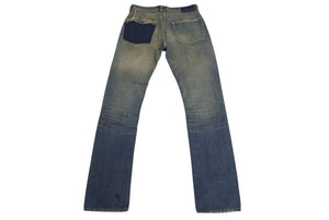 UNDERCOVER アンダーカバー 04AW ダメージ加工 デニムパンツ B264-P12 JAPAN製 コットン ブルー サイズM 美品 中古 4c074167