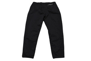極美品 CHROME HEARTS クロムハーツ U TRASH PICKUP PLS NYLN トラックパンツ サイズXL ナイロン CHプラス ブラック 総柄 中古 4c074174