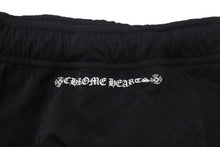 画像をギャラリービューアに読み込む, 極美品 CHROME HEARTS クロムハーツ U TRASH PICKUP PLS NYLN トラックパンツ サイズXL ナイロン CHプラス ブラック 総柄 中古 4c074174