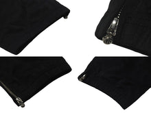 画像をギャラリービューアに読み込む, 極美品 CHROME HEARTS クロムハーツ U TRASH PICKUP PLS NYLN トラックパンツ サイズXL ナイロン CHプラス ブラック 総柄 中古 4c074174