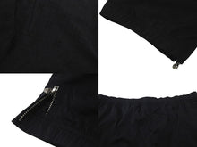 画像をギャラリービューアに読み込む, 極美品 CHROME HEARTS クロムハーツ U TRASH PICKUP PLS NYLN トラックパンツ サイズXL ナイロン CHプラス ブラック 総柄 中古 4c074174