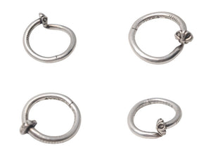 CHROME HEARTS クロムハーツ NAIL CRSBALL ネイルクロスボール リング 指輪 シルバー925 サイズ20号 6.3g 中古 4c074177