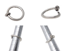 Load image into Gallery viewer, CHROME HEARTS クロムハーツ NAIL CRSBALL ネイルクロスボール リング 指輪 シルバー925 サイズ20号 6.3g 中古 4c074177