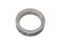 Load image into Gallery viewer, CHROME HEARTS クロムハーツ 6mm スペーサーリング FUCK YOU 指輪 サイズ17号 重量10.3g シルバー 925刻印 良品 中古 4c074178