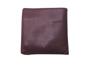 CARTIER カルティエ ヴィンテージ マストライン コンパクトウォレット ショートウォレット 財布 ボルドー 中古 4c074190