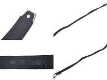 Load image into Gallery viewer, GIANNI VERSACE ジャンヌヴェルサーチ 3連ベルト クラシックロゴ イタリア製 ブラック サイズ75/30 良品 中古 4c074191