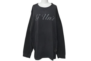 G UNIT ジーユニット Cotton Long Sleeve コットン ロングスリーブ サイズ 2XL ブラック メンズ 美品 中古 4c074202