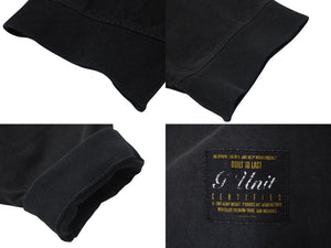 G UNIT ジーユニット Cotton Long Sleeve コットン ロングスリーブ サイズ 2XL ブラック メンズ 美品 中古 4c074202