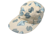 Load image into Gallery viewer, BILLIONAIRE BOYS CLUB ビリオネアボーイズクラブ BBC キャップ 帽子 2000s ヴィンテージ ベージュ ブルー 美品 中古 4c074208