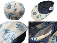 Load image into Gallery viewer, BILLIONAIRE BOYS CLUB ビリオネアボーイズクラブ BBC キャップ 帽子 2000s ヴィンテージ ベージュ ブルー 美品 中古 4c074208