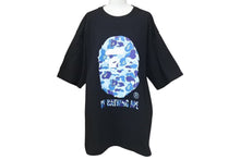 画像をギャラリービューアに読み込む, 極美品 A BATHING APE BAPE アベイシングエイプ 001TEK801006M Tシャツ ブラック2XL 中古 4c074215 