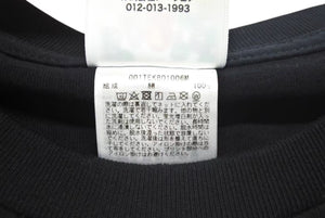 極美品 A BATHING APE BAPE アベイシングエイプ 001TEK801006M Tシャツ ブラック2XL 中古 4c074215 