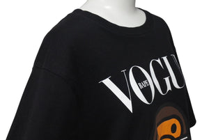 A BATHING APE X VOGUE ア ベイシング エイプ X ヴォーグ T Shirt ブラック コットン ユニセックス 美品 中古 4c074224