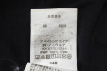 Load image into Gallery viewer, A BATHING APE X VOGUE ア ベイシング エイプ X ヴォーグ T Shirt ブラック コットン ユニセックス 美品 中古 4c074224