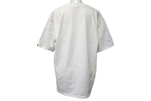 A BATHING APE BAPE アベイシングエイプ 001TEK801006M Tシャツ ホワイト サイズ L 美品 中古 4c074226