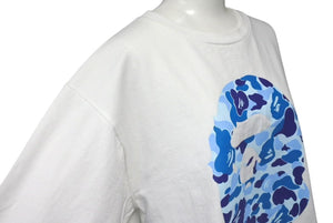 A BATHING APE BAPE アベイシングエイプ 001TEK801006M Tシャツ ホワイト サイズ L 美品 中古 4c074226